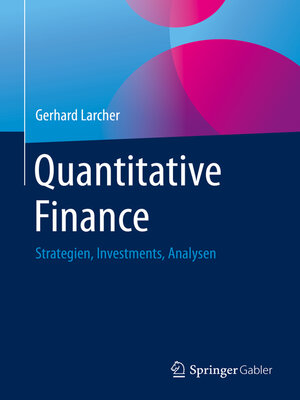 cover image of Quantitative Finance